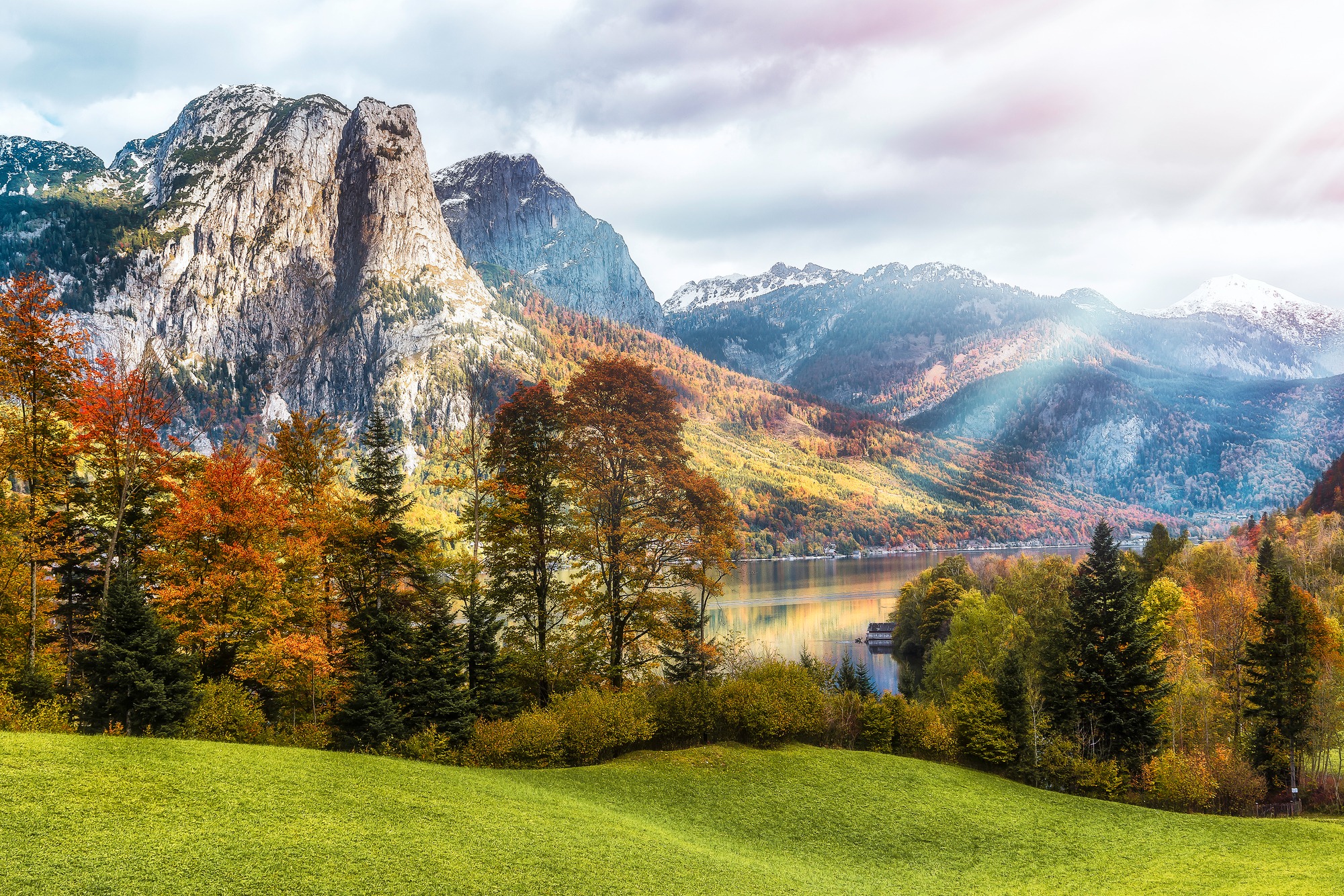 Portrait of a mountain.